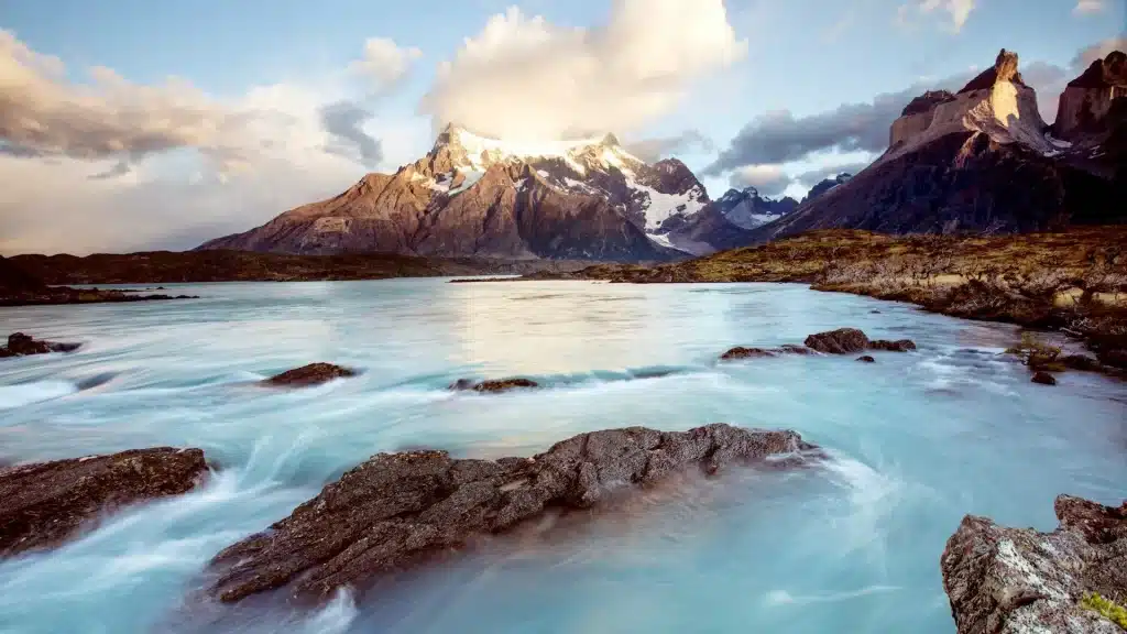 Torres del Paine from Las Condes-South America