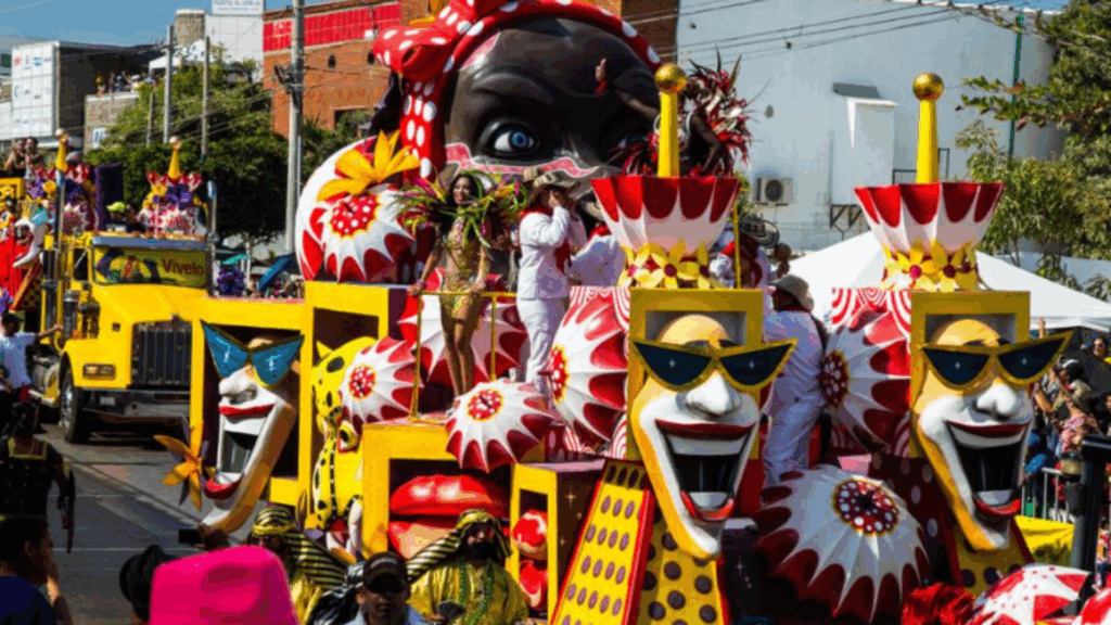 Floats at the Barranquilla Carnival-Barranquilla Carnival