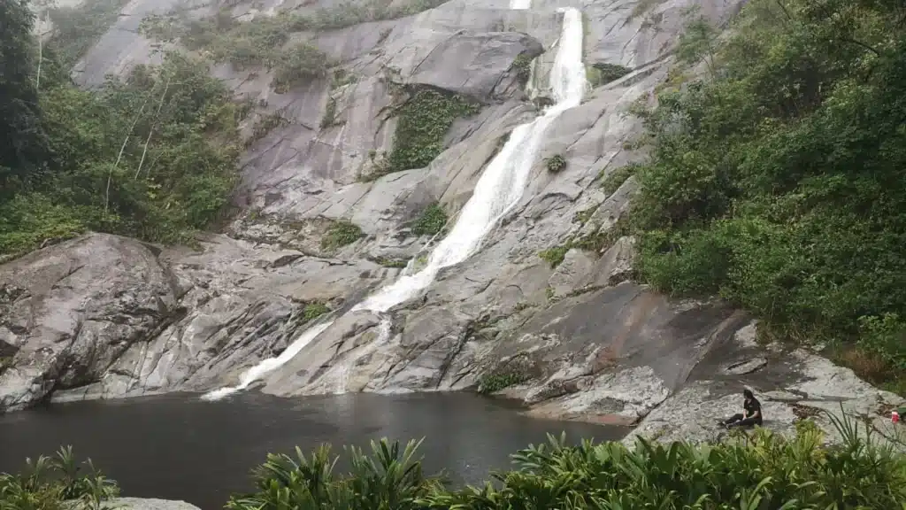 Cascada Wualay in the middle of the Santa Marta jungle-Santa Marta culture and nature