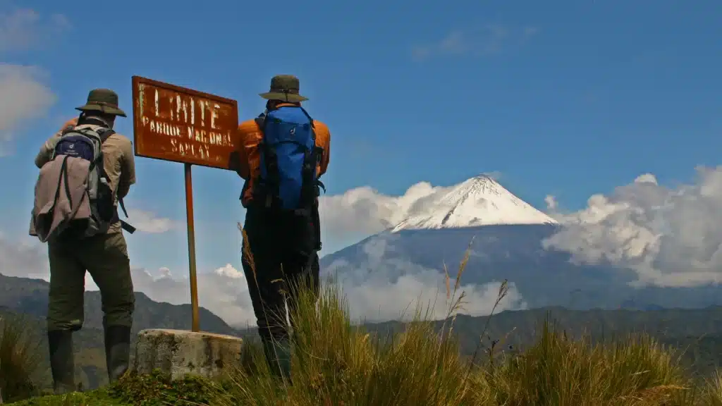 Ecuador’s volcanoes-View of Sangay